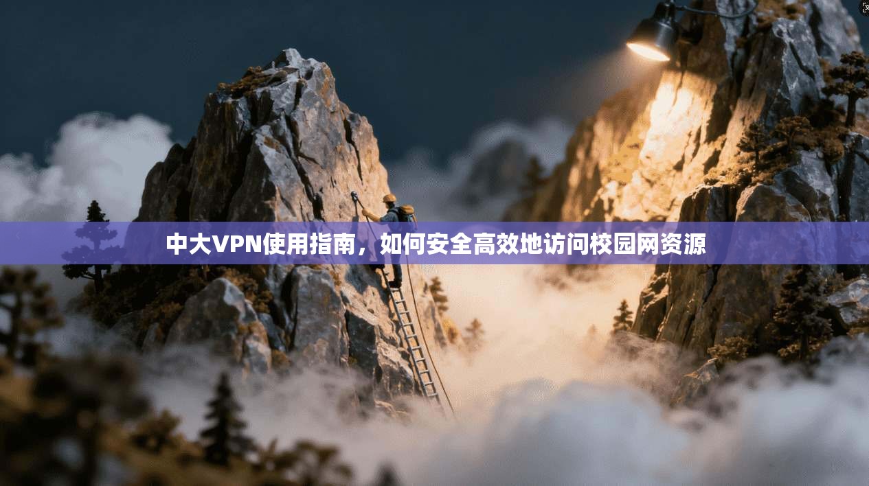 中大VPN使用指南，如何安全高效地访问校园网资源