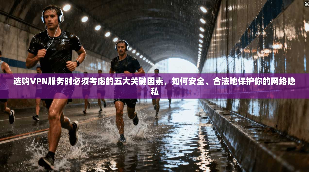选购VPN服务时必须考虑的五大关键因素，如何安全、合法地保护你的网络隐私