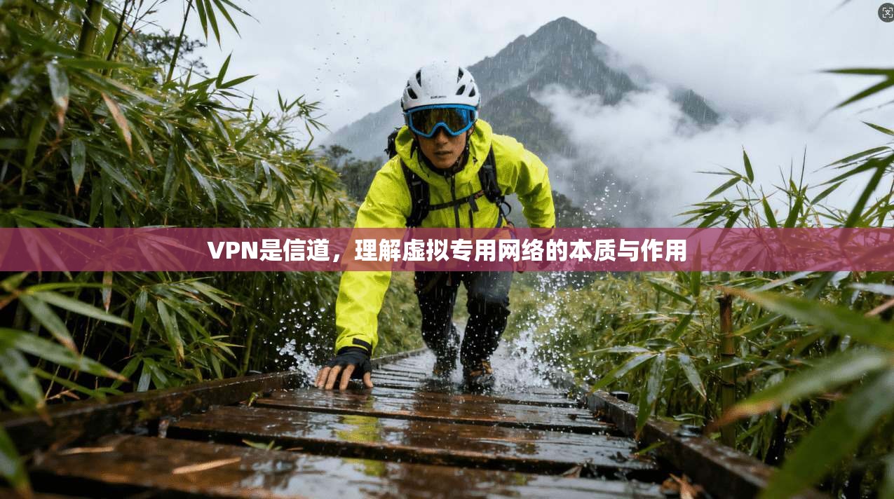 VPN是信道，理解虚拟专用网络的本质与作用