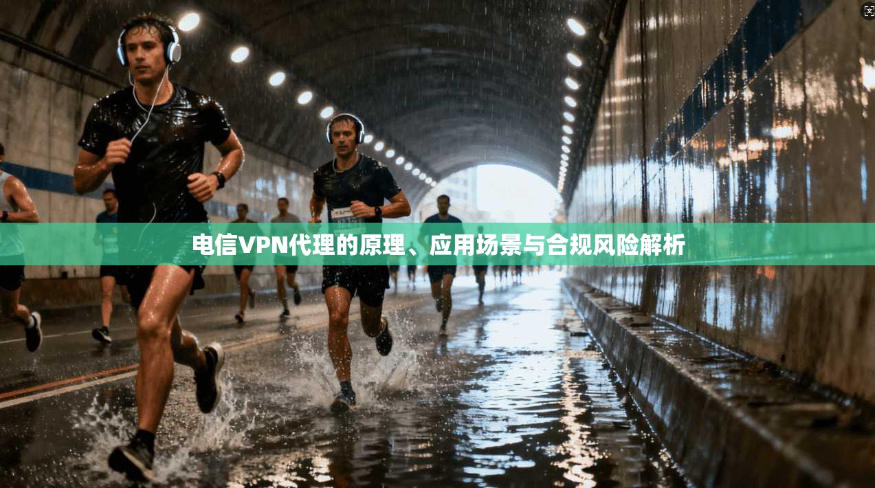 电信VPN代理的原理、应用场景与合规风险解析