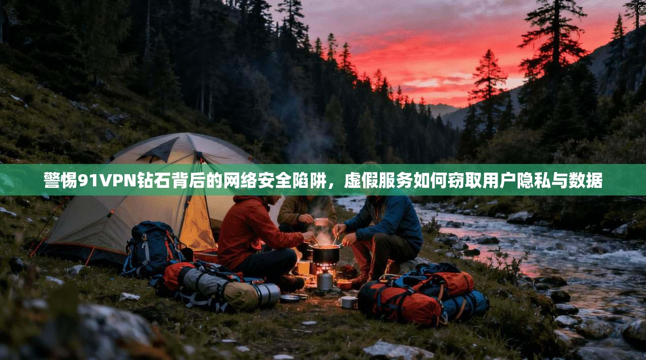 警惕91VPN钻石背后的网络安全陷阱，虚假服务如何窃取用户隐私与数据