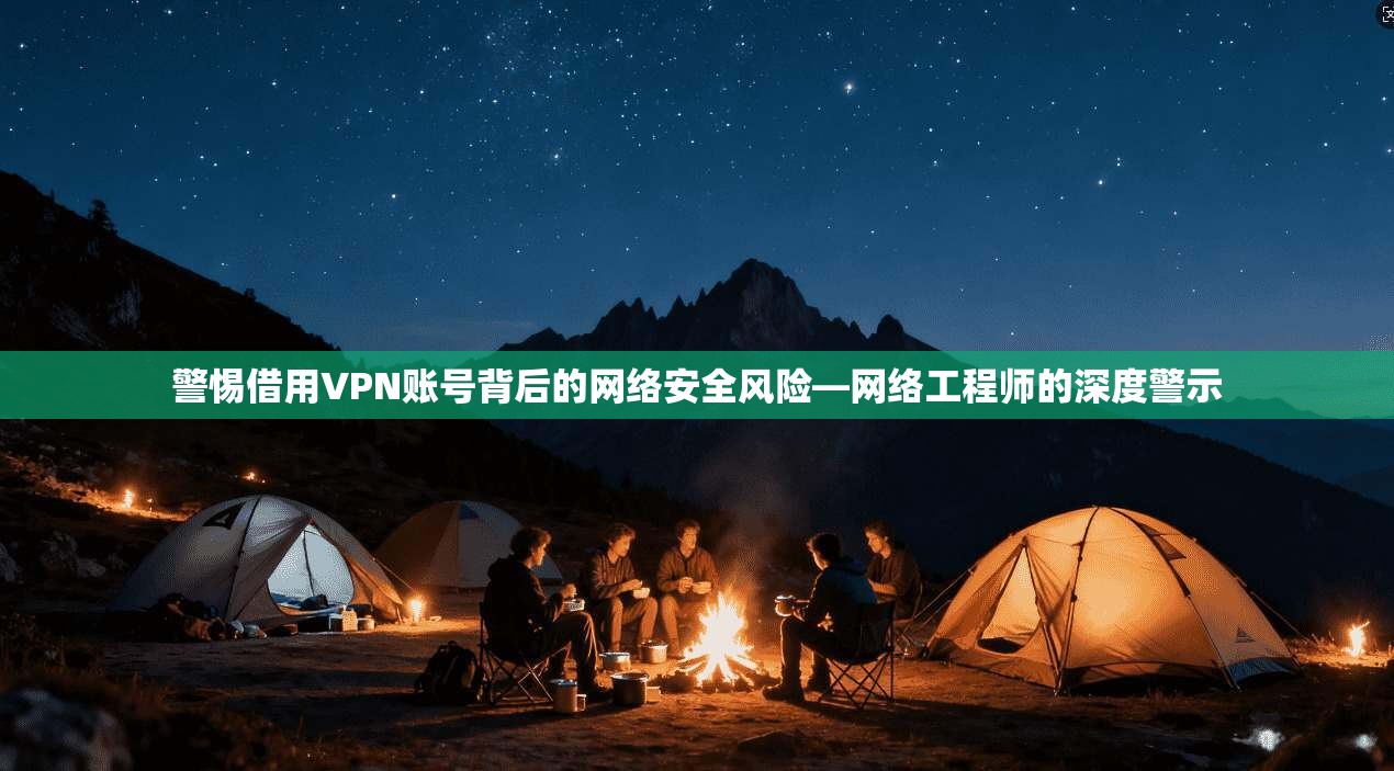 警惕借用VPN账号背后的网络安全风险—网络工程师的深度警示