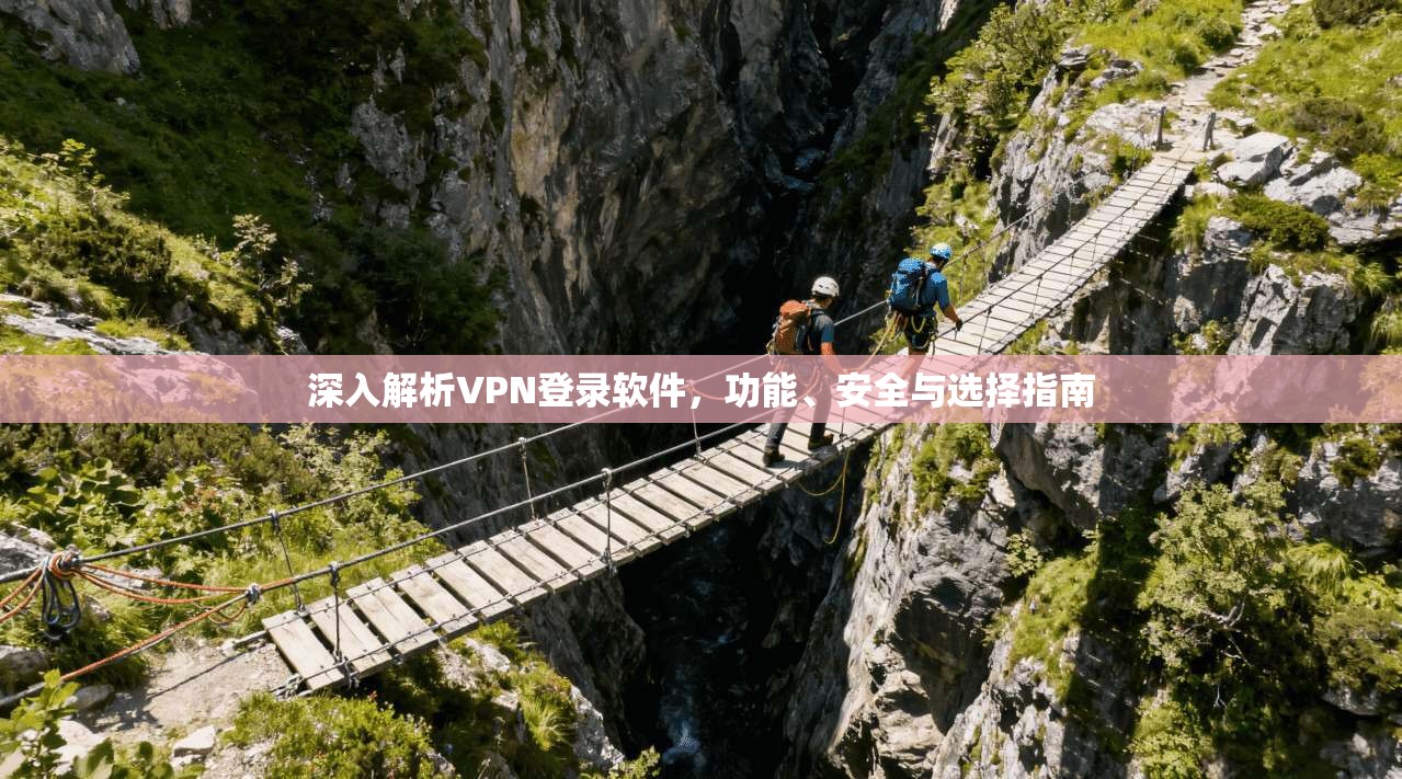 深入解析VPN登录软件，功能、安全与选择指南