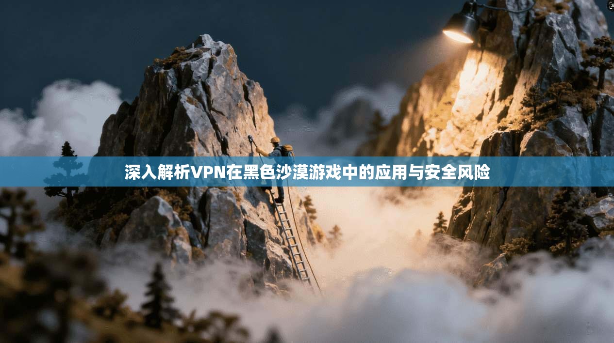 深入解析VPN在黑色沙漠游戏中的应用与安全风险