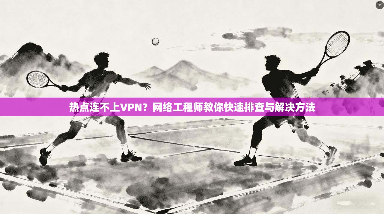 热点连不上VPN?网络工程师教你快速排查与解决方法 热点连不上VPN?网络工程师教你快速排查与解决方法