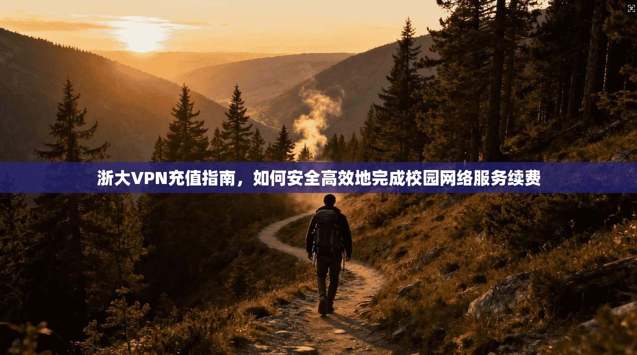 浙大VPN充值指南，如何安全高效地完成校园网络服务续费