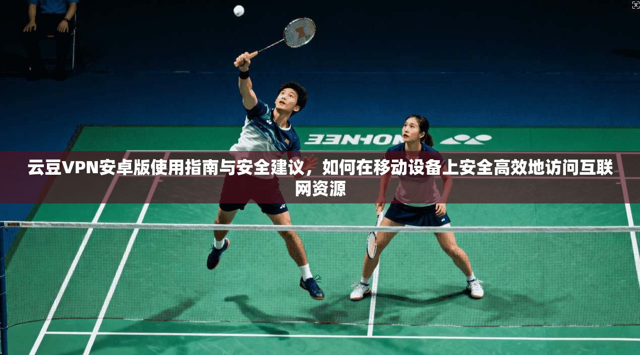 云豆VPN安卓版使用指南与安全建议，如何在移动设备上安全高效地访问互联网资源