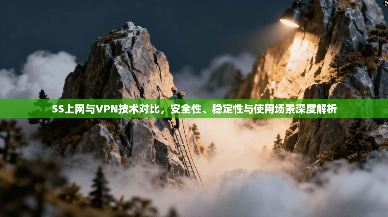 SS上网与VPN技术对比,安全性、稳定性与使用场景深度解析 SS上网与VPN技术对比,安全性、稳定性与使用场景深度解析