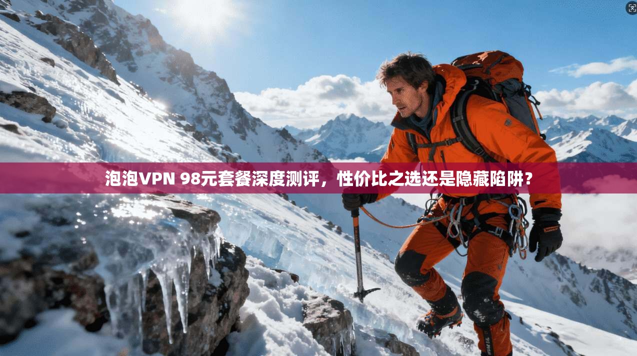 泡泡VPN 98元套餐深度测评，性价比之选还是隐藏陷阱？