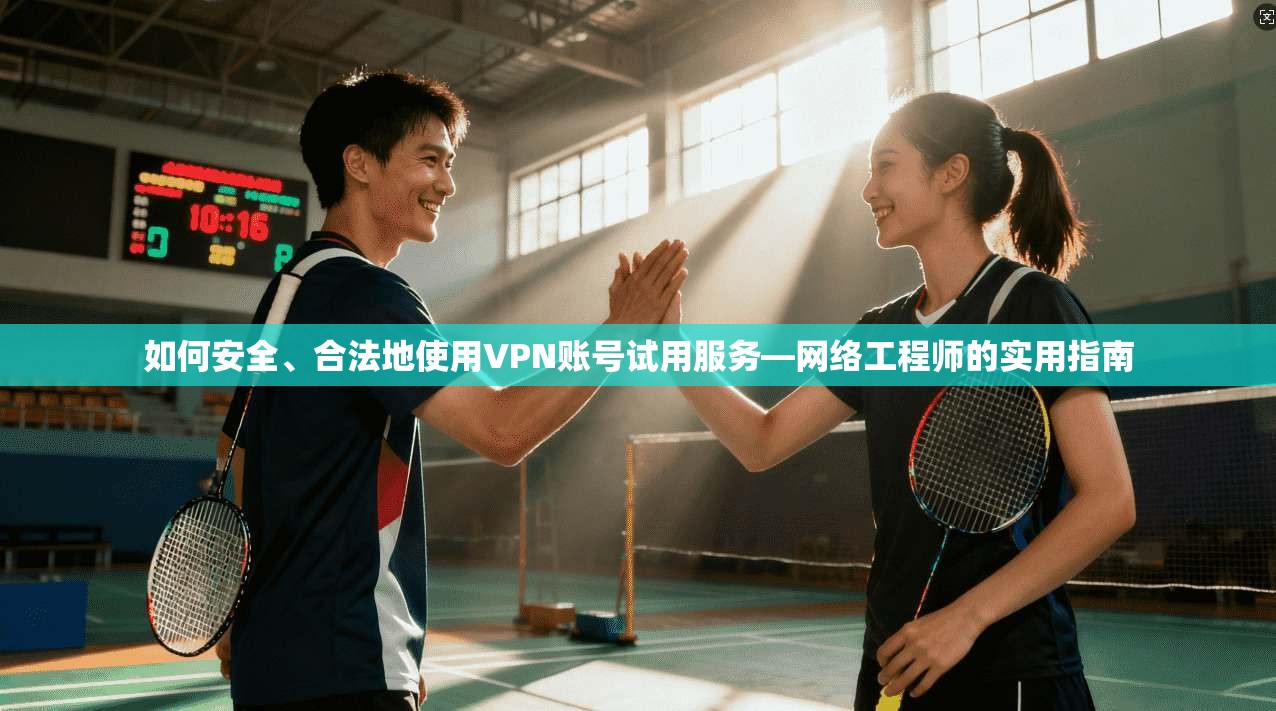 如何安全、合法地使用VPN账号试用服务—网络工程师的实用指南