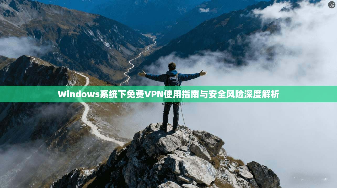 Windows系统下免费VPN使用指南与安全风险深度解析