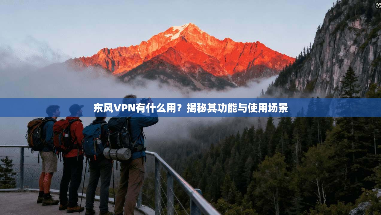 东风VPN有什么用？揭秘其功能与使用场景