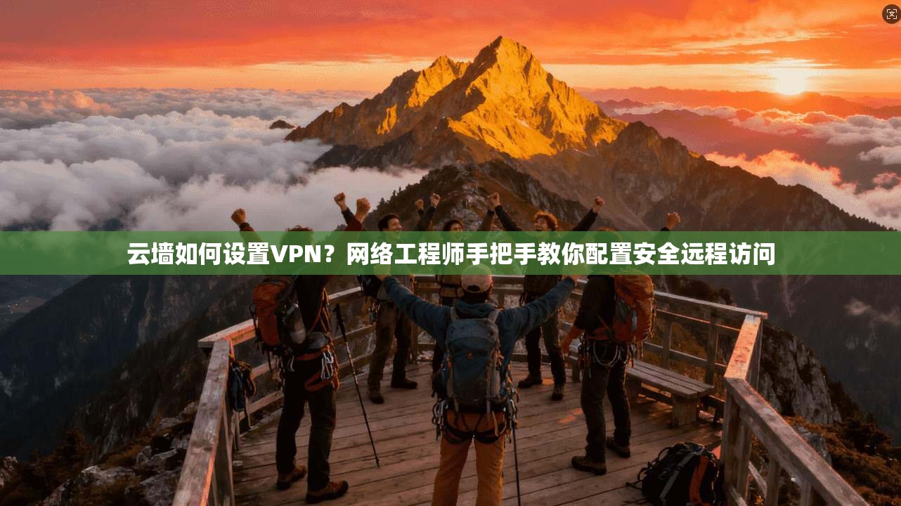 云墙如何设置VPN？网络工程师手把手教你配置安全远程访问