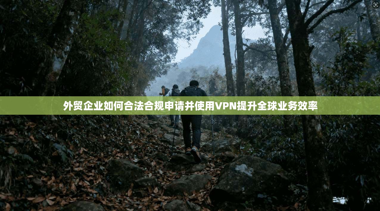外贸企业如何合法合规申请并使用VPN提升全球业务效率