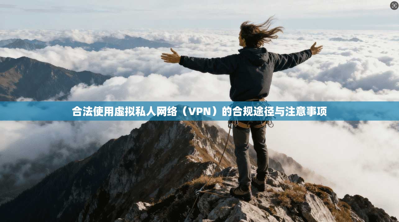 合法使用虚拟私人网络（VPN）的合规途径与注意事项