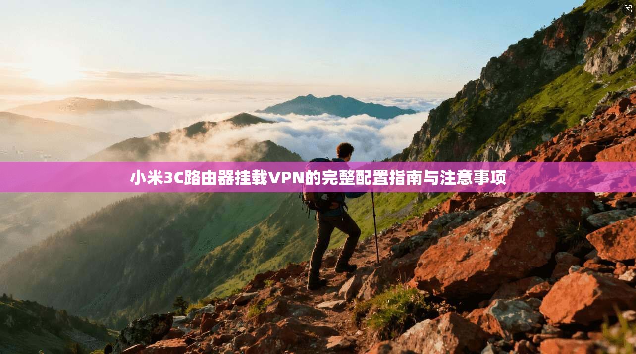 小米3C路由器挂载VPN的完整配置指南与注意事项
