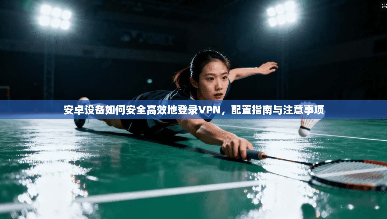 安卓设备如何安全高效地登录VPN，配置指南与注意事项