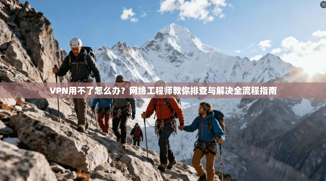 VPN用不了怎么办？网络工程师教你排查与解决全流程指南