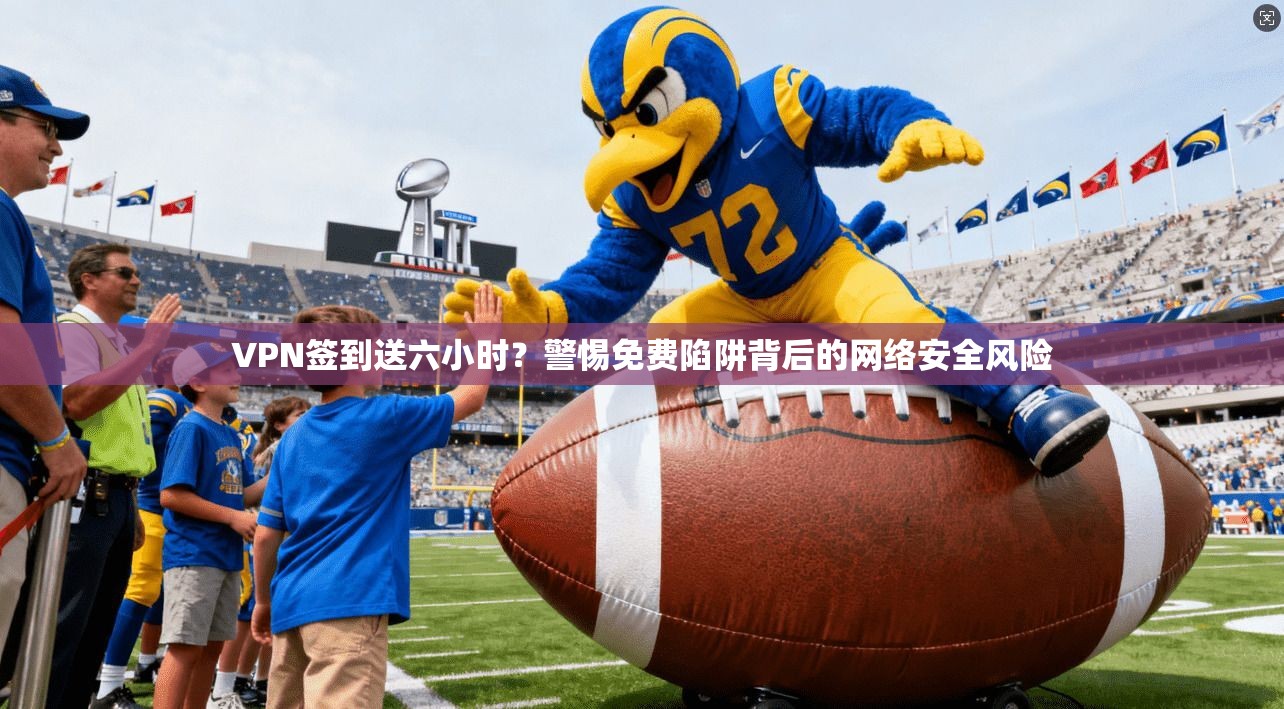 VPN签到送六小时？警惕免费陷阱背后的网络安全风险