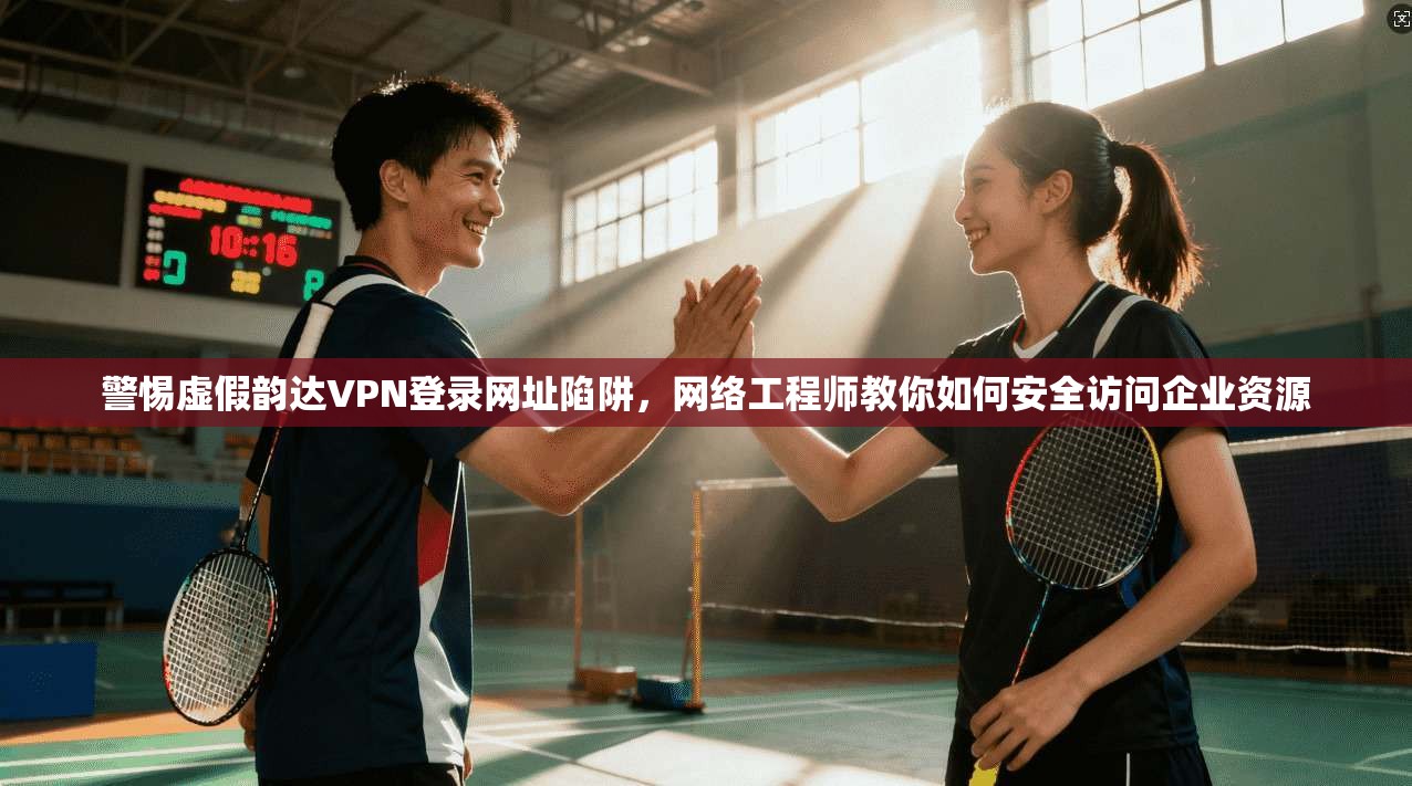 警惕虚假韵达VPN登录网址陷阱，网络工程师教你如何安全访问企业资源