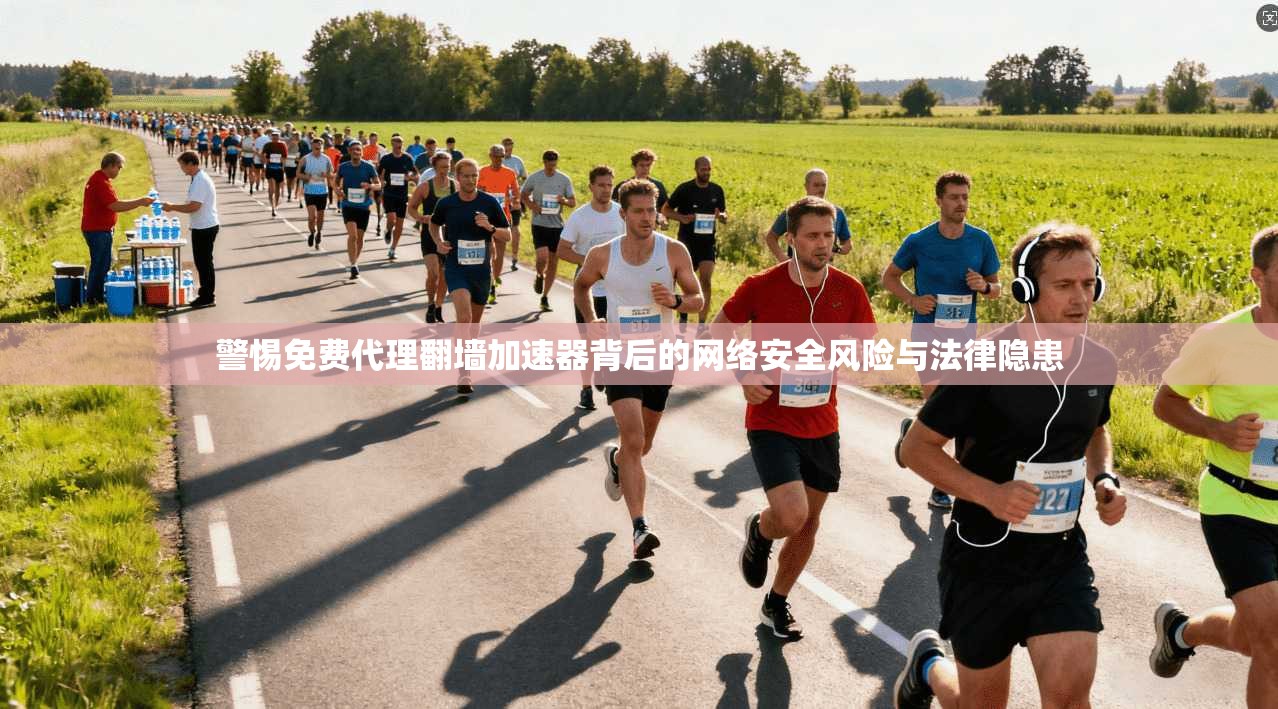警惕免费代理翻墙加速器背后的网络安全风险与法律隐患