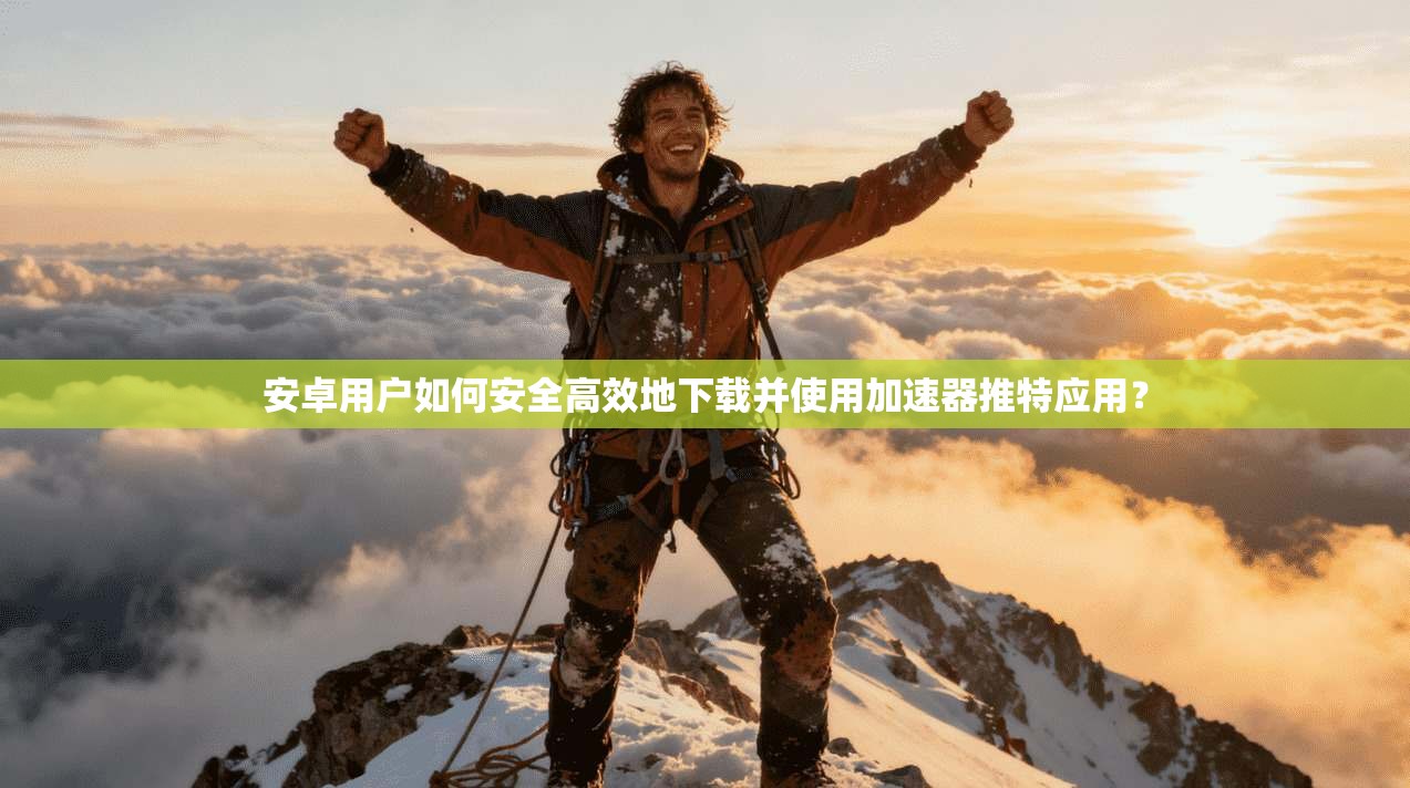 安卓用户如何安全高效地下载并使用加速器推特应用？