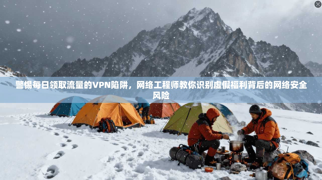 警惕每日领取流量的VPN陷阱，网络工程师教你识别虚假福利背后的网络安全风险