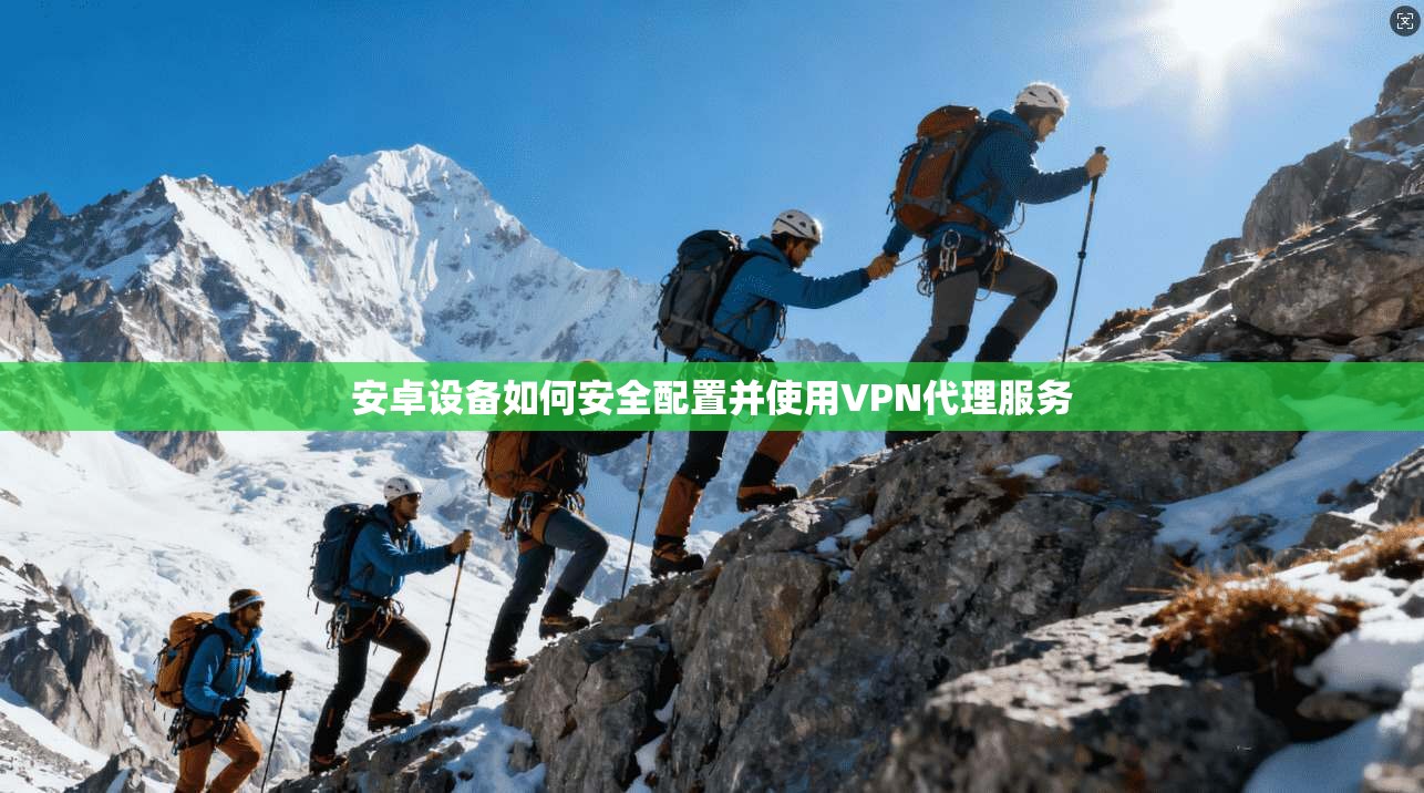 安卓设备如何安全配置并使用VPN代理服务