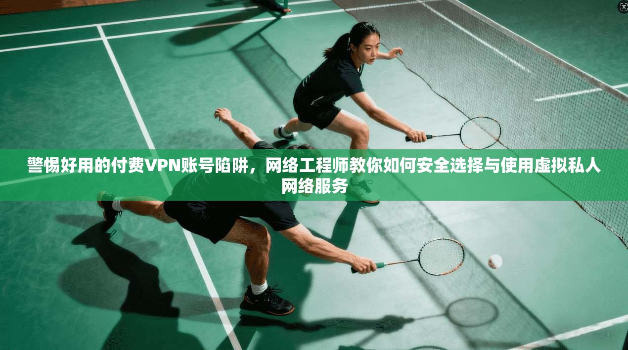 警惕好用的付费VPN账号陷阱，网络工程师教你如何安全选择与使用虚拟私人网络服务