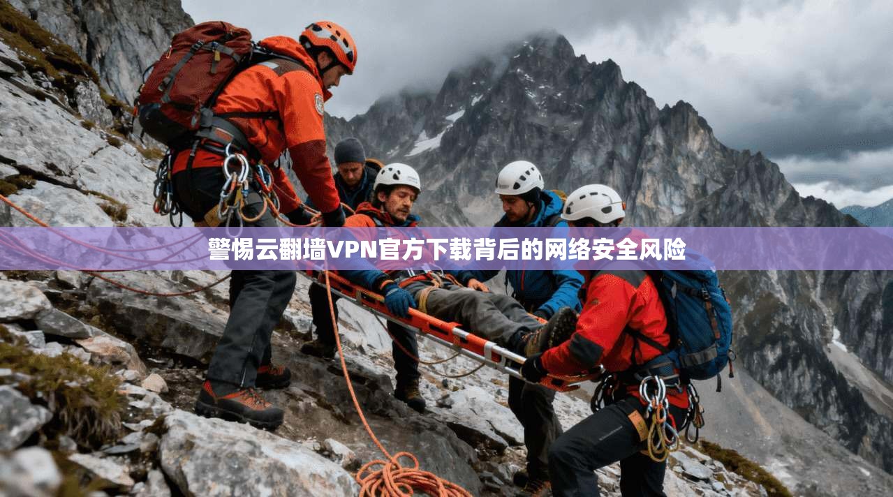 警惕云翻墙VPN官方下载背后的网络安全风险
