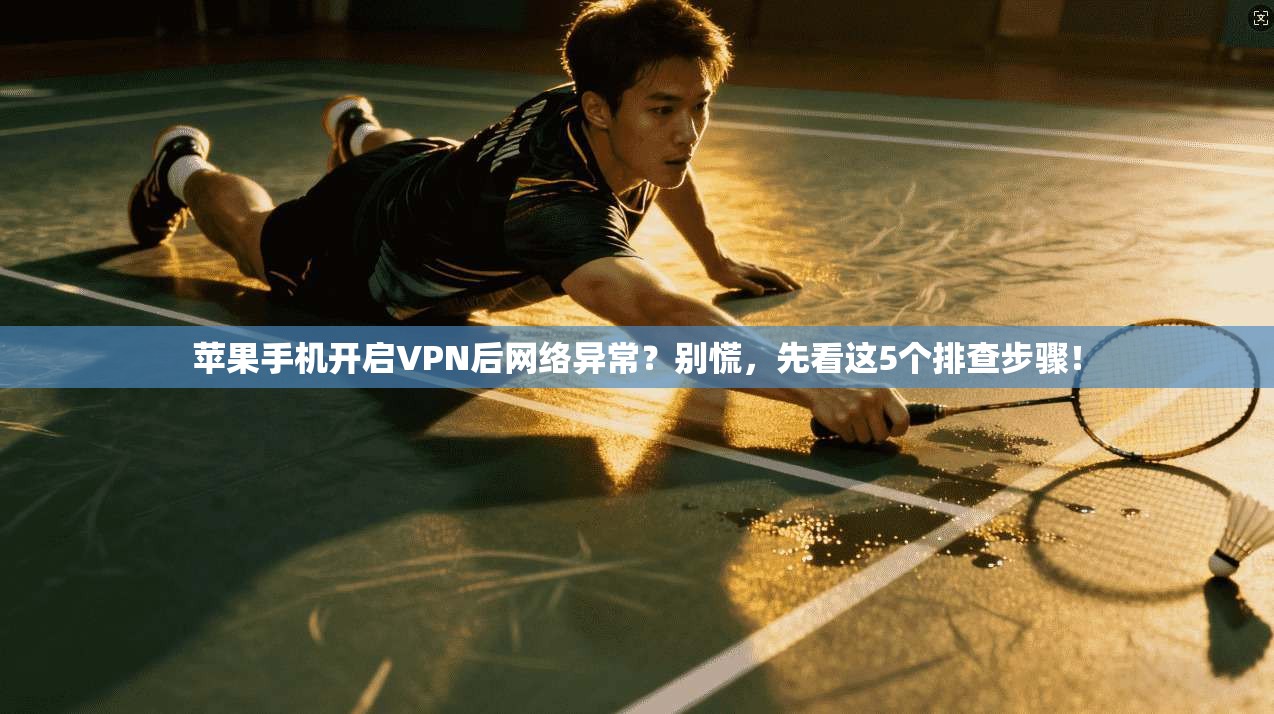 苹果手机开启VPN后网络异常？别慌，先看这5个排查步骤！