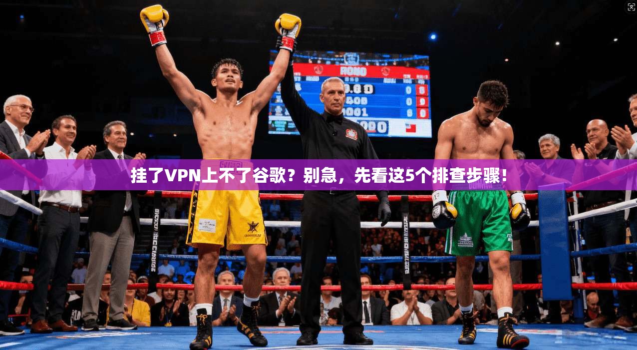 挂了VPN上不了谷歌？别急，先看这5个排查步骤！