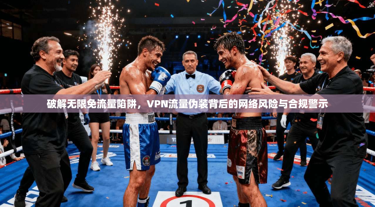 破解无限免流量陷阱，VPN流量伪装背后的网络风险与合规警示