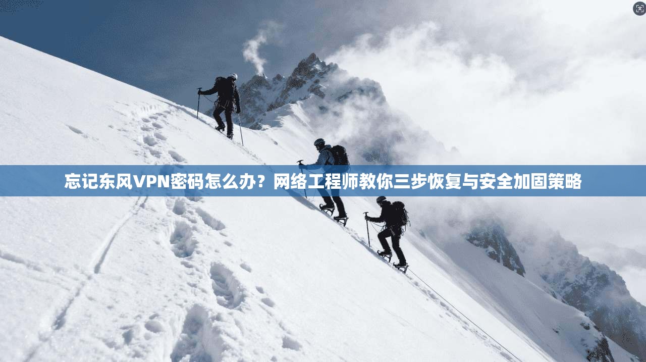忘记东风VPN密码怎么办？网络工程师教你三步恢复与安全加固策略