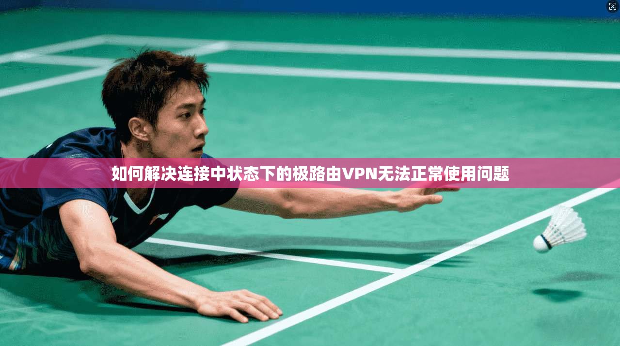如何解决连接中状态下的极路由VPN无法正常使用问题