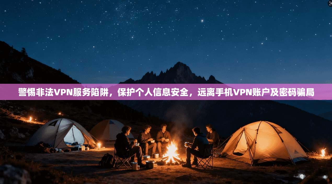 警惕非法VPN服务陷阱，保护个人信息安全，远离手机VPN账户及密码骗局