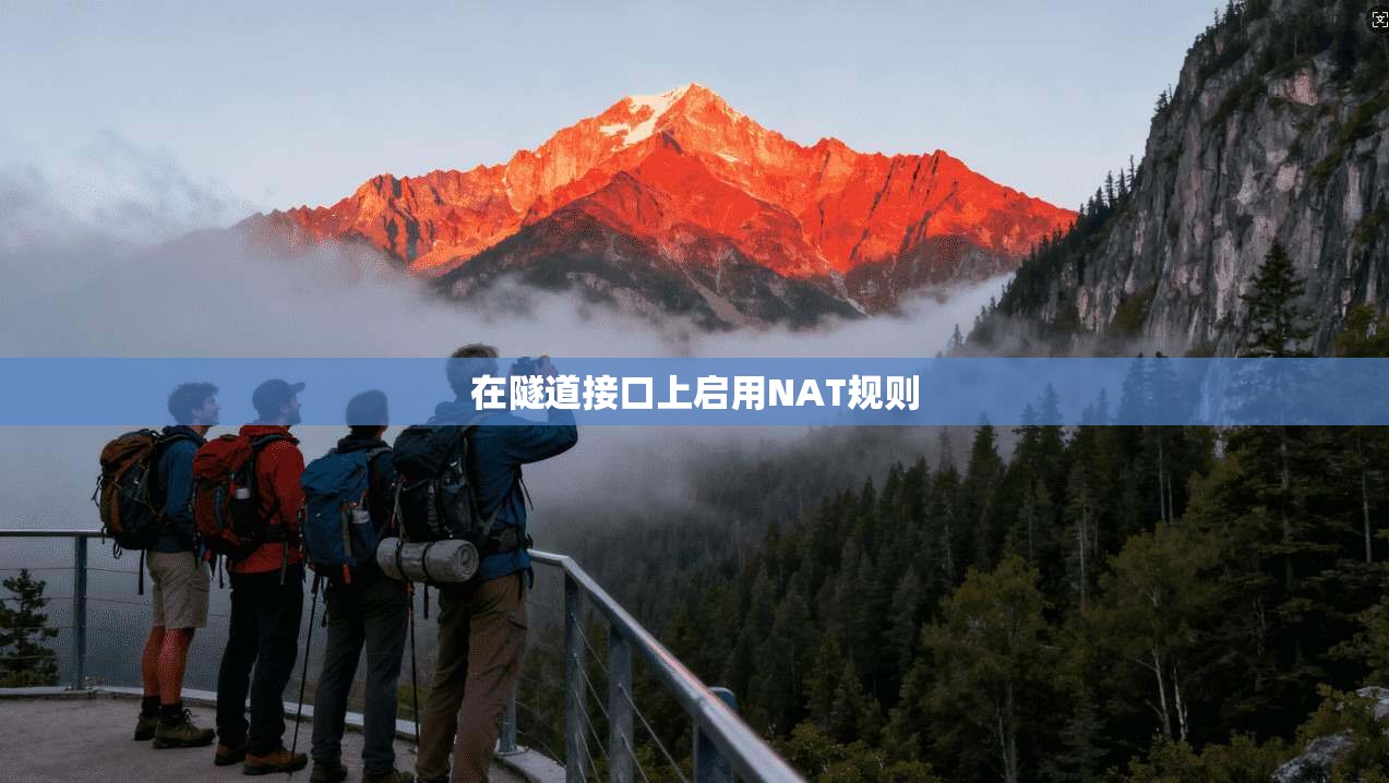 在隧道接口上启用NAT规则
