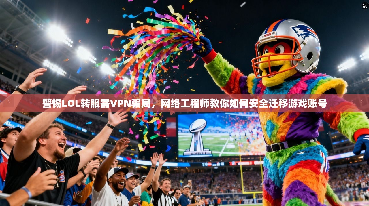 警惕LOL转服需VPN骗局，网络工程师教你如何安全迁移游戏账号
