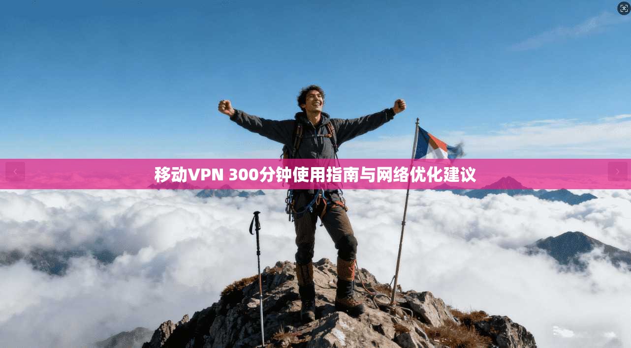 移动VPN 300分钟使用指南与网络优化建议