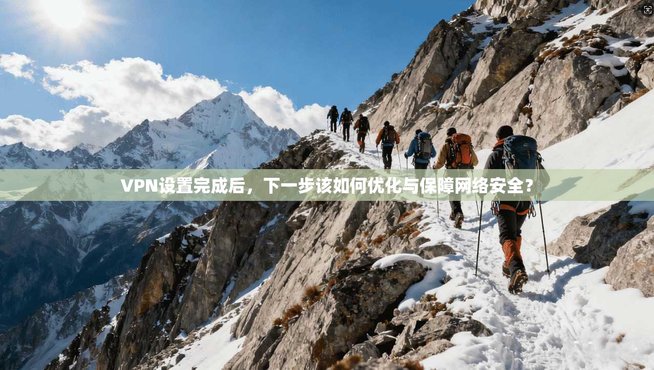 VPN设置完成后，下一步该如何优化与保障网络安全？