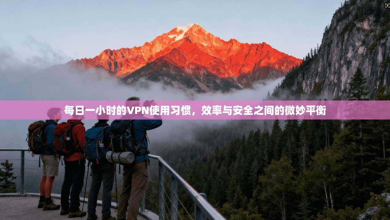 每日一小时的VPN使用习惯，效率与安全之间的微妙平衡