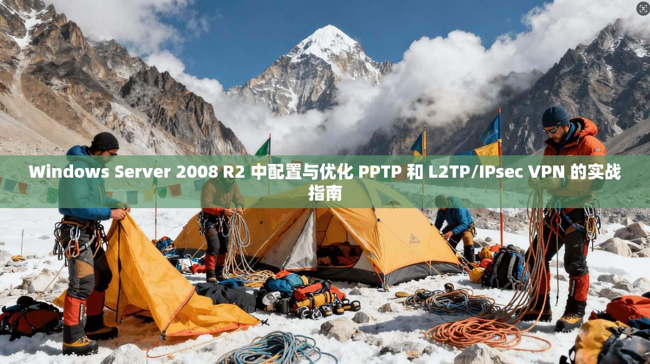 Windows Server 2008 R2 中配置与优化 PPTP 和 L2TP/IPsec VPN 的实战指南