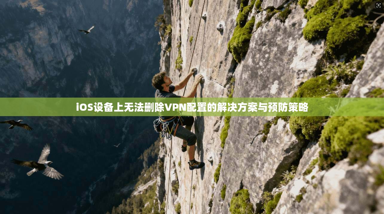 iOS设备上无法删除VPN配置的解决方案与预防策略